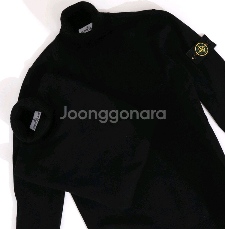 스톤아일랜드 터틀 니트 블랙 남여공용 새상품--3