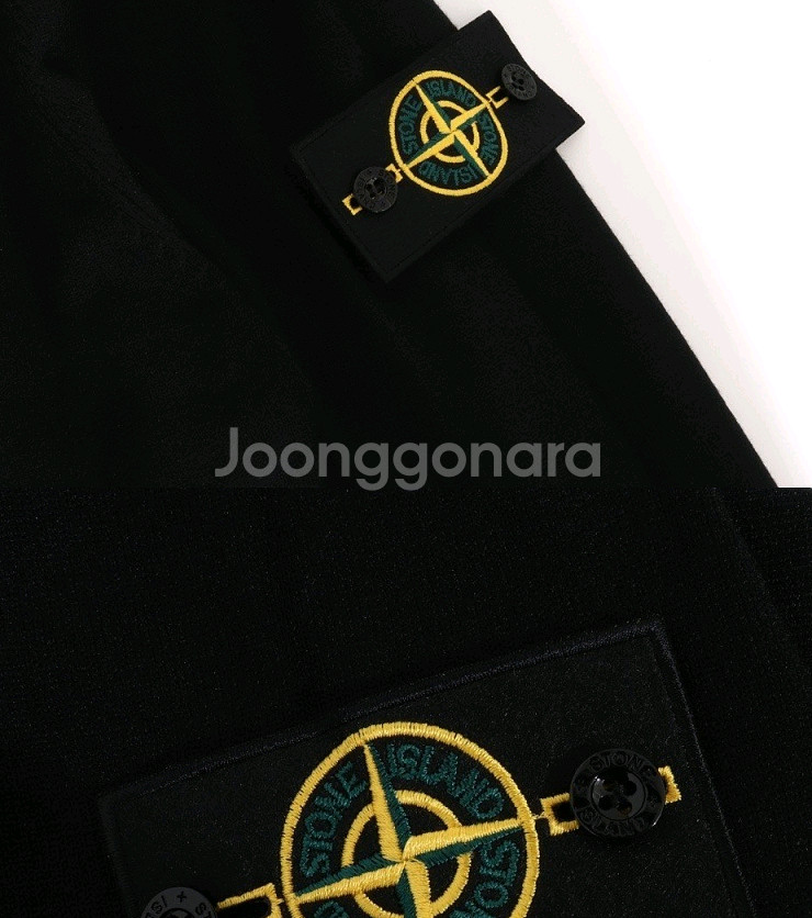 스톤아일랜드 터틀 니트 블랙 남여공용 새상품--4