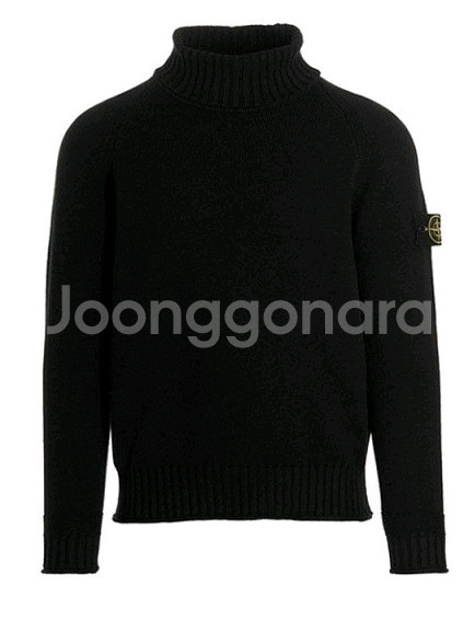 스톤아일랜드 터틀 니트 블랙 남여공용 새상품--2