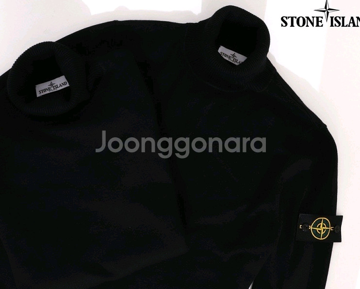 스톤아일랜드 터틀 니트 블랙 남여공용 새상품--7