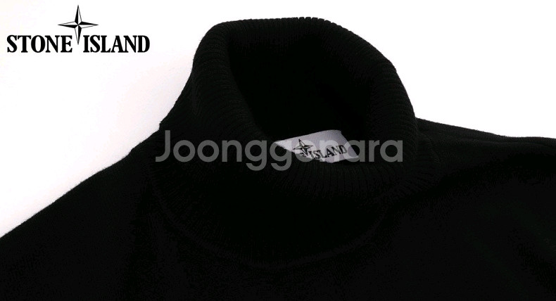 스톤아일랜드 터틀 니트 블랙 남여공용 새상품--6