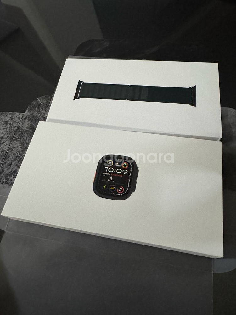 애플워치 울트라2 블랙 풀박!!--1