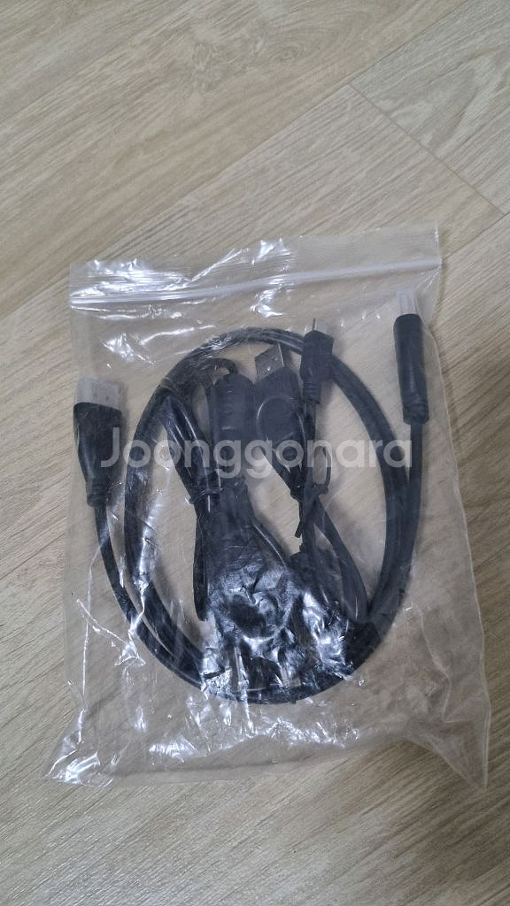 HDMI 1개+5핀 2개 케이블 세트(새상품)--1