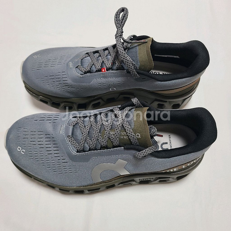 온러닝 플레져스 더루프 클라우드 몬스터2 미스트 올리브--2