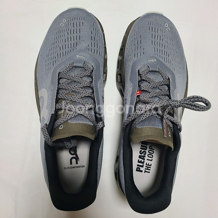 온러닝 플레져스 더루프 클라우드 몬스터2 미스트 올리브--6