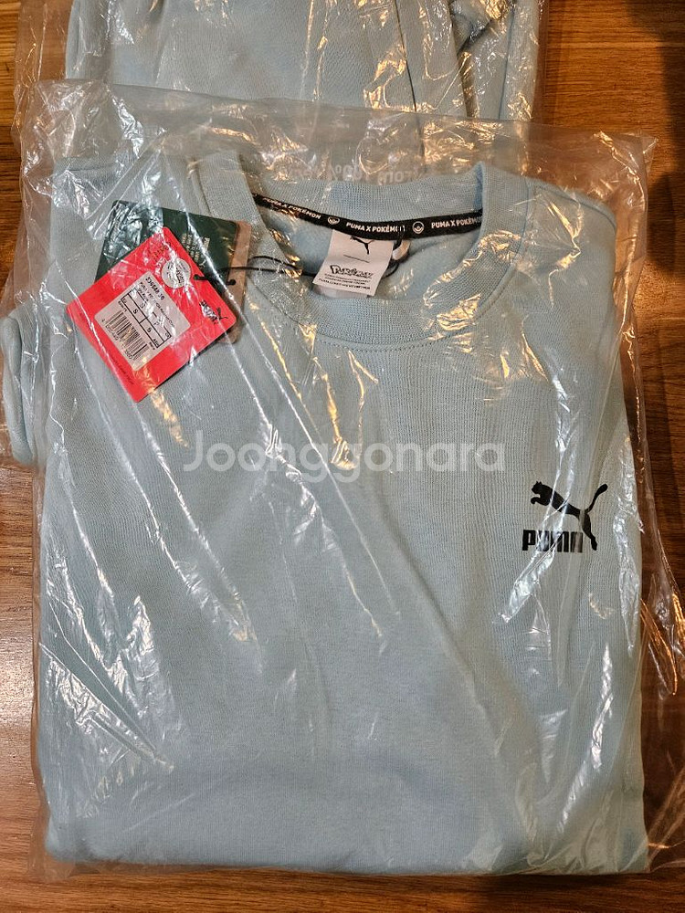 푸마 포켓몬 상하의 세트 팝니다.--0