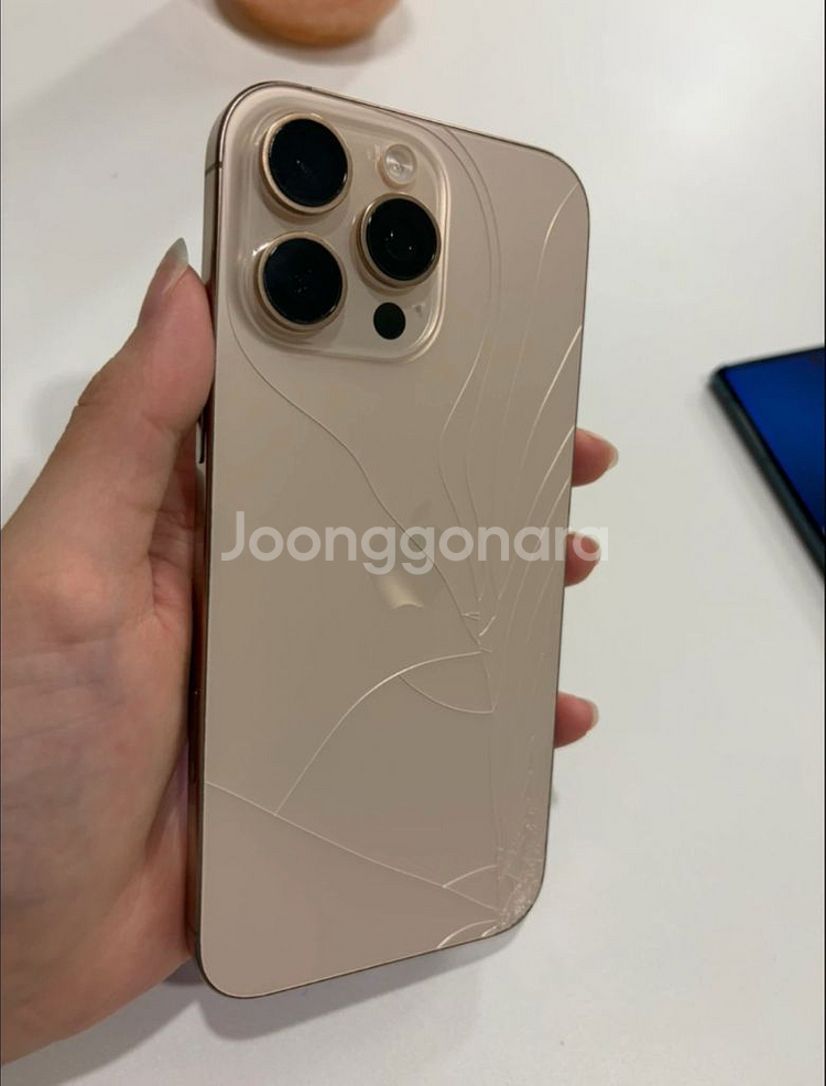 아이폰16 Pro Max 1TB 데저트 티타늄--0