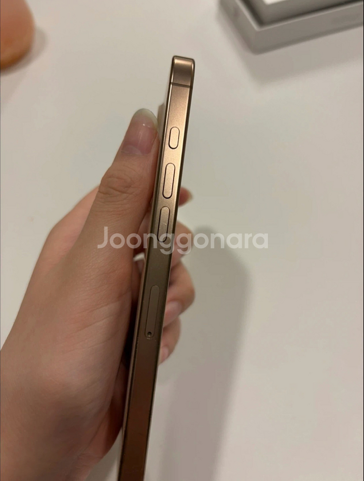 아이폰16 Pro Max 1TB 데저트 티타늄--5