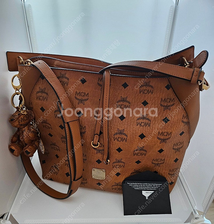 MCM 엠씨엠 갈색 가방 비세토스 숄더백 크로스백 가방--1