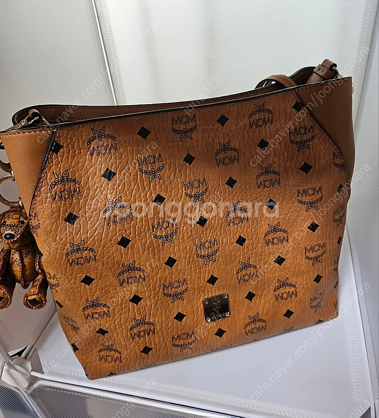 MCM 엠씨엠 갈색 가방 비세토스 숄더백 크로스백 가방--3
