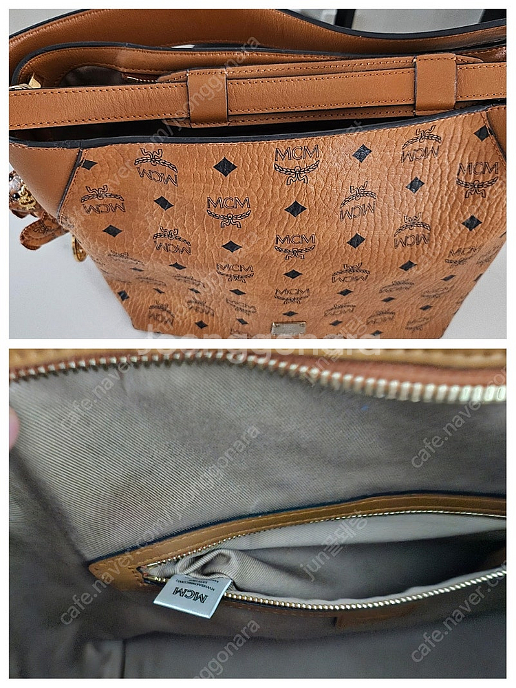 MCM 엠씨엠 갈색 가방 비세토스 숄더백 크로스백 가방--7