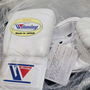 위닝 글러브 10온즈 화이트 레이스타입 새상품