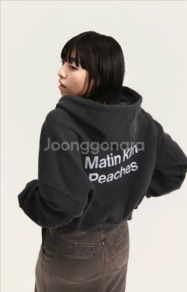 마뗑킴 X 피치스 콜라보 후드집업 판매--0