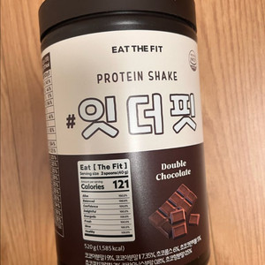 [미개봉] 잇더핏 프로틴 쉐이크 더블초코맛