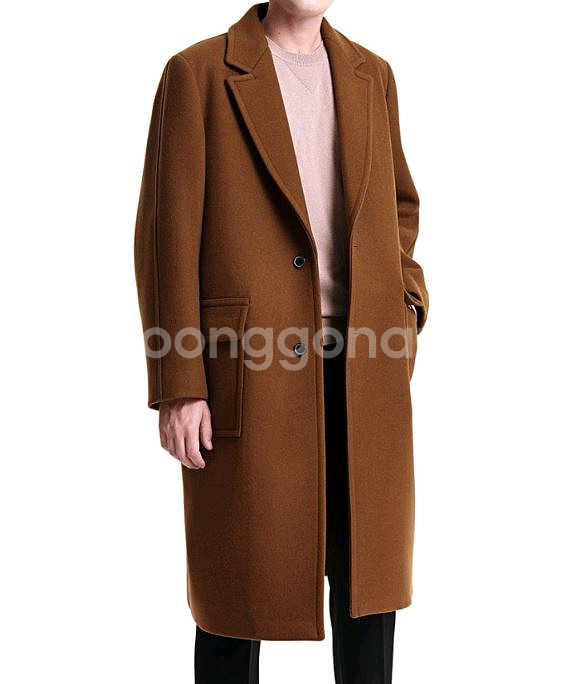 48) 마마가리 로덴 코트 블랙--2