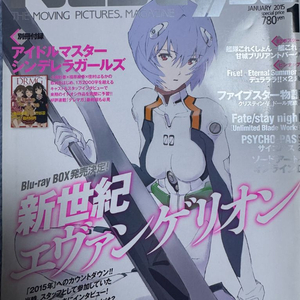 에반게리온 아야나미 레이 2015년 1월호 뉴타입 잡지