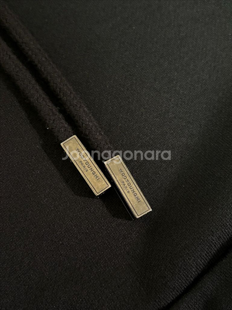 우영미 백로고 후드티셔츠(48)--3