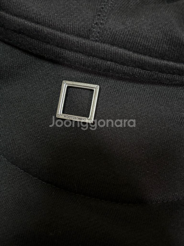 우영미 백로고 후드티셔츠(48)--4