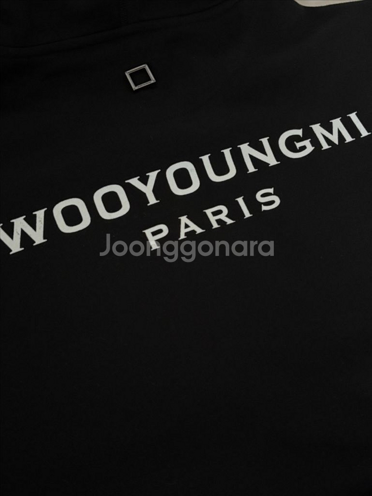 우영미 백로고 후드티셔츠(48)--1