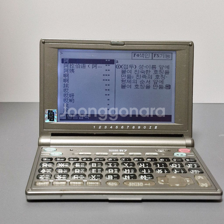 누리안 R7 전자사전--7