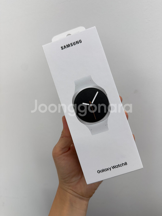갤럭시워치8 40mm 실버 (미개봉)--0