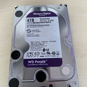 WD 하드디스크 4TB