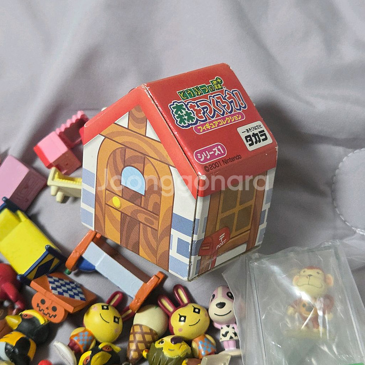 31개일괄)동물의 숲 고전 동숲 피규어 가챠 주민 베리--1