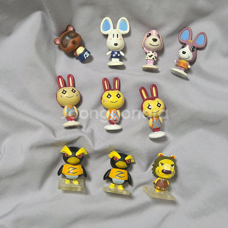 31개일괄)동물의 숲 고전 동숲 피규어 가챠 주민 베리--4