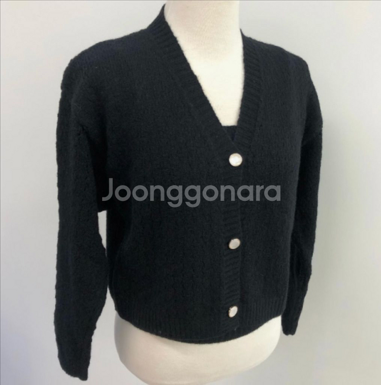 와플 나시 가디건 세트--4