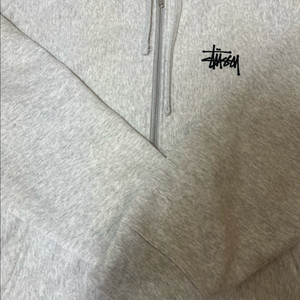 스투시 베이직 후드집업 L