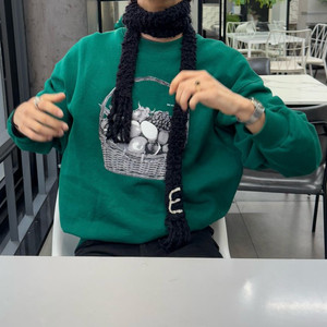 ESC STUDIO 프린팅 맨투맨