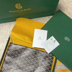 고야드 세나 클러치백MM 블랙브라운 (상태좋음)