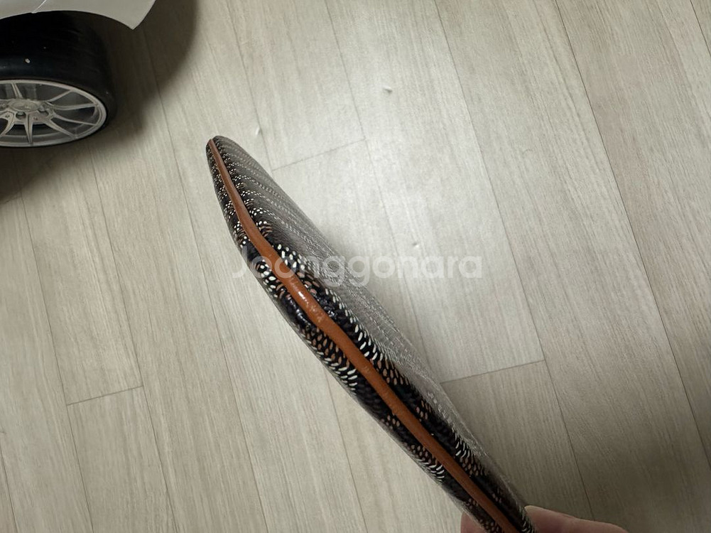 고야드 세나 클러치백MM 블랙브라운 (상태좋음)--4