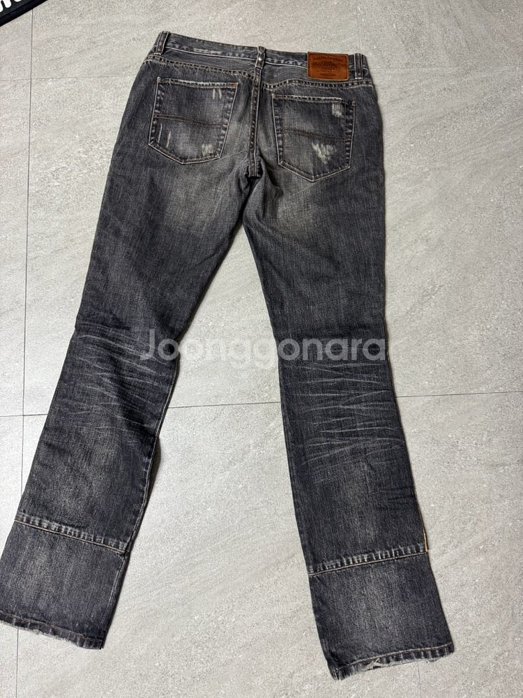 랄프 로렌 로우웨이스트 웨스턴 무드 데님 진 팬츠--1