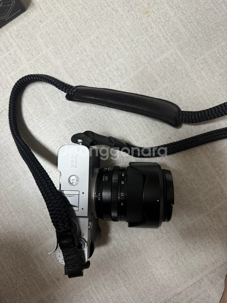 후지필름 x-e5 실버 렌즈는 xf1650 악세서리등--2