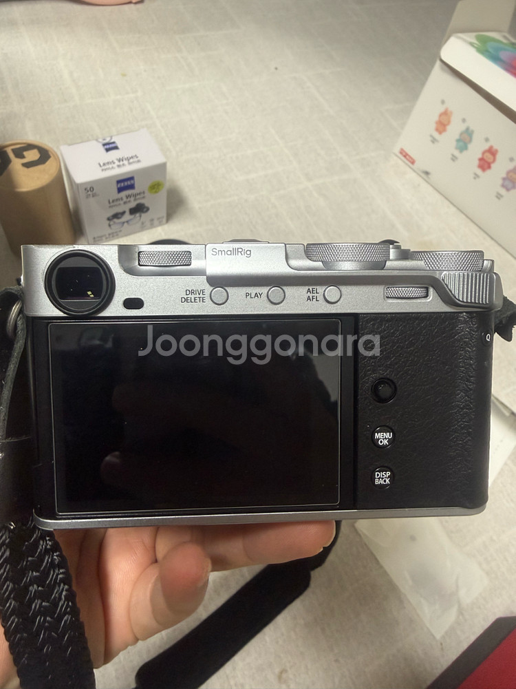 후지필름 x-e5 실버 렌즈는 xf1650 악세서리등--9