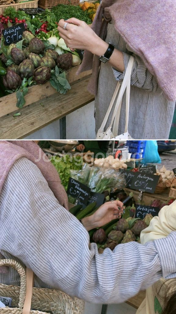 위꼬모 린넨 롱원피스,ouicomo--8