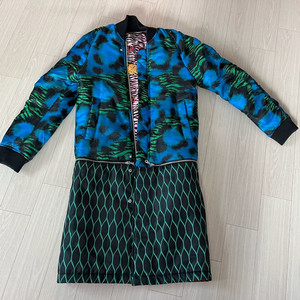 (거의새것)Kenzo x H&M 겐죠 남녀공용 퀼