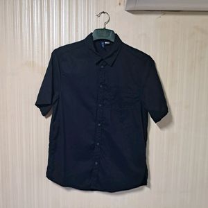 H&M 에이치앤엠 네이비 면와이셔츠남방 M