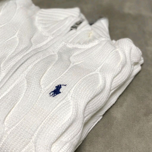 폴로 랄프로렌 집업 꽈베기 니트 가디건