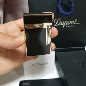 풀세트 듀퐁라이터 라인2 쌍불 ca16296 블랙래커