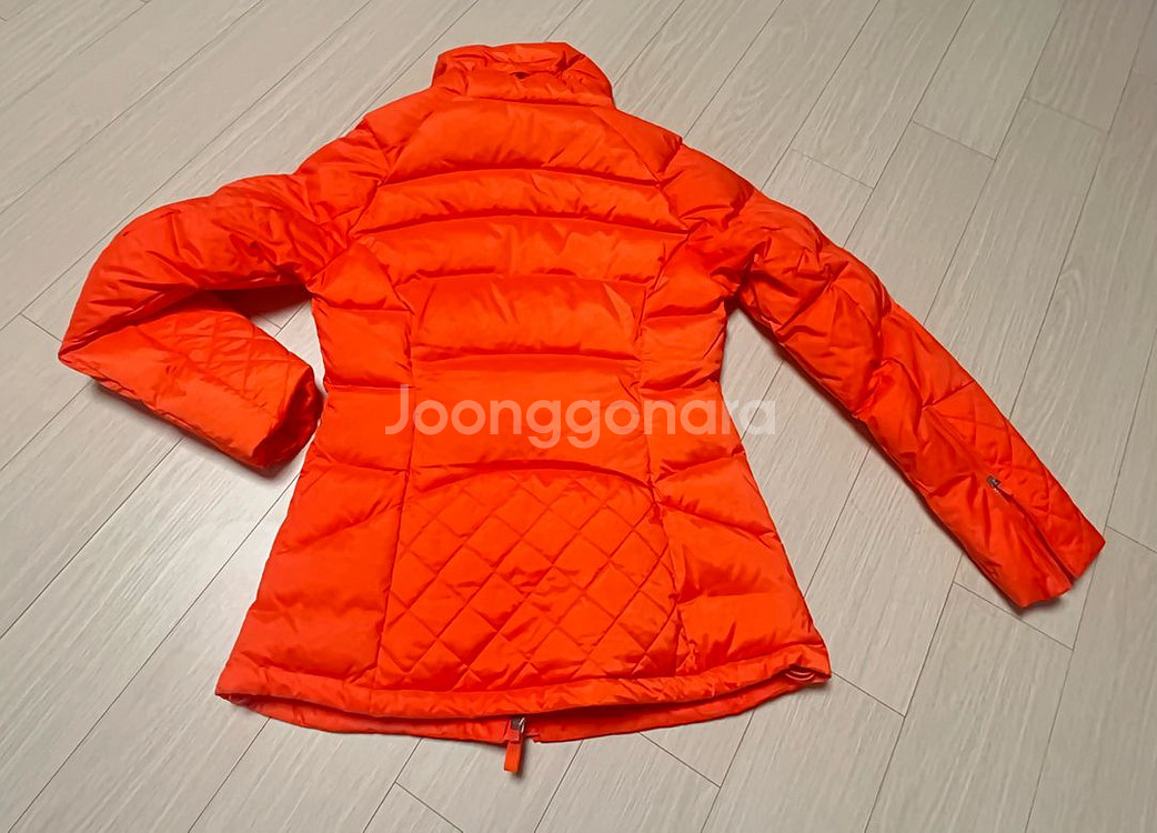 (거의새것) FILA 필라 여성 오렌지 경량 패딩 9--1
