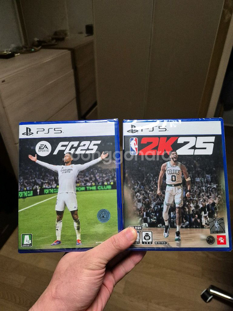 신품fc25+신품nba 2k25+섭스cd1장--0