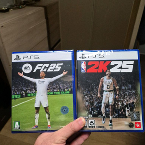 신품fc25+신품nba 2k25+섭스cd1장