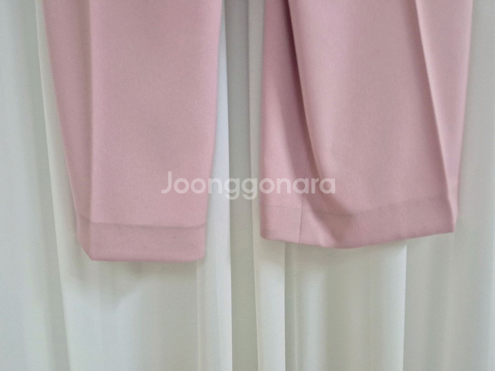 시에SIE 아방 와이드 트라우저 핑크 XS--7