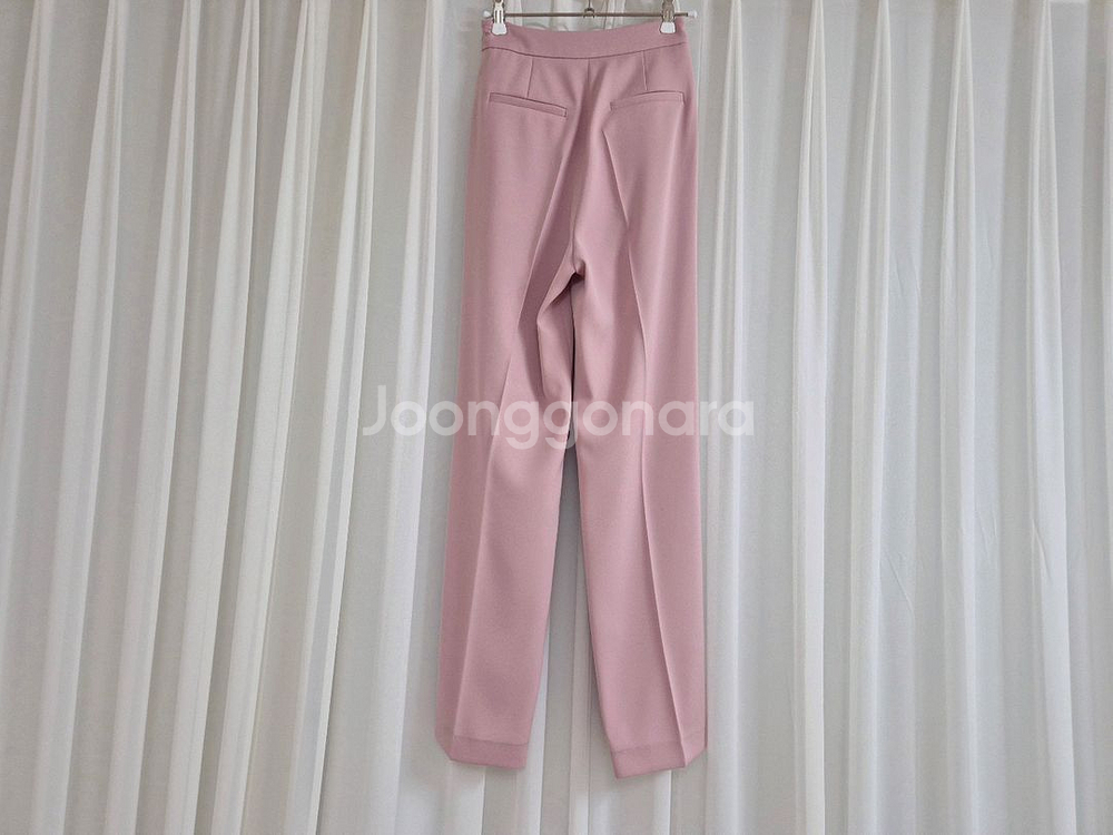 시에SIE 아방 와이드 트라우저 핑크 XS--8