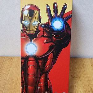 질레트 면도기 마블 아이언맨 콜라보 새상품