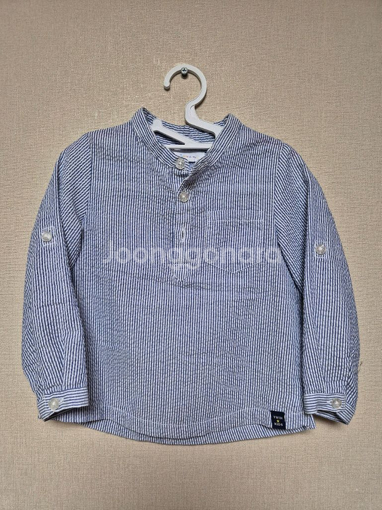 남아옷 100사이즈 블루독 폴로--1