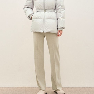 더캐시미어 벨티드 구스 다운 점퍼66 랑방 마인 타임