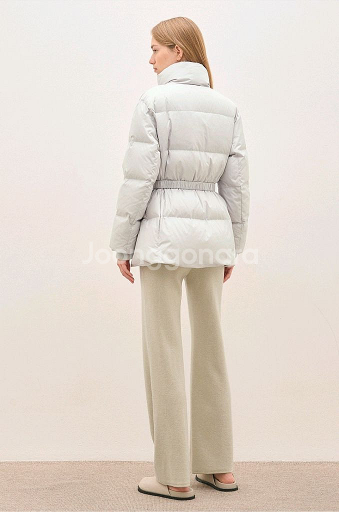 더캐시미어 벨티드 구스 다운 점퍼66 랑방 마인 타임--1